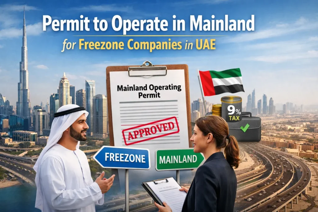 freezone companies on getting a mainland operating permit in the UAE