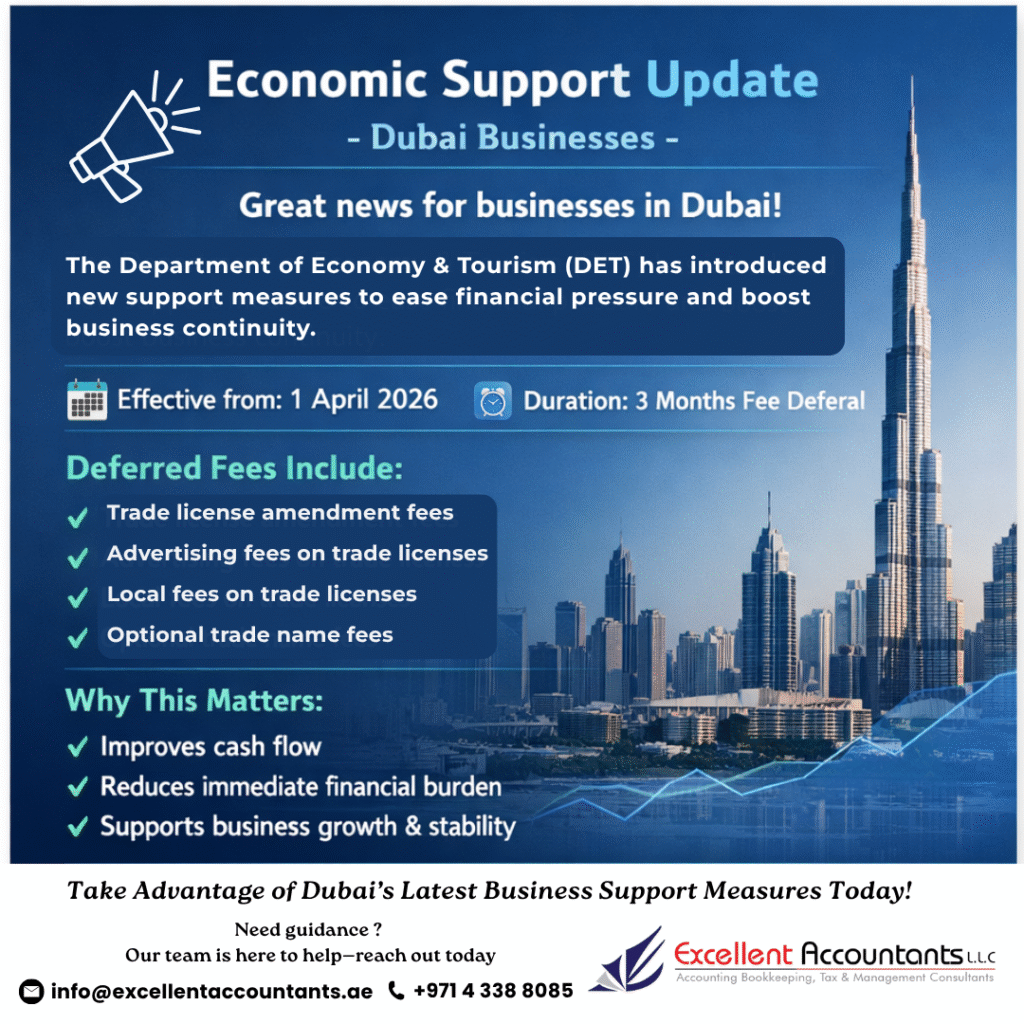 Economic Support Update – Dubai Businesses