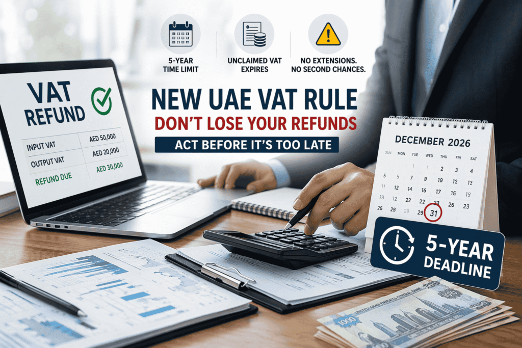 UAE new vat refund rule